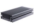 Heat Sink Black Anodised 0.9K/W 200x96x40mm